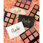 Rude Cosmetics Undaunted Blush Palette Face Palettes Dark Salmon Undaunted