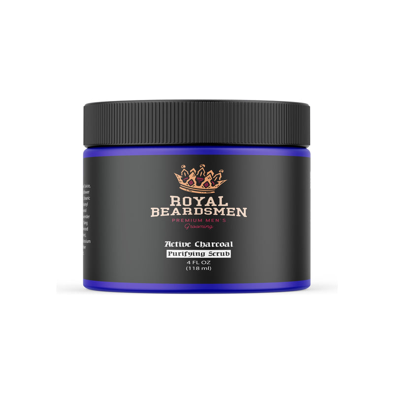 Royal Beardsmen Active Charcoal Scrub Face Care Dark Slate Gray