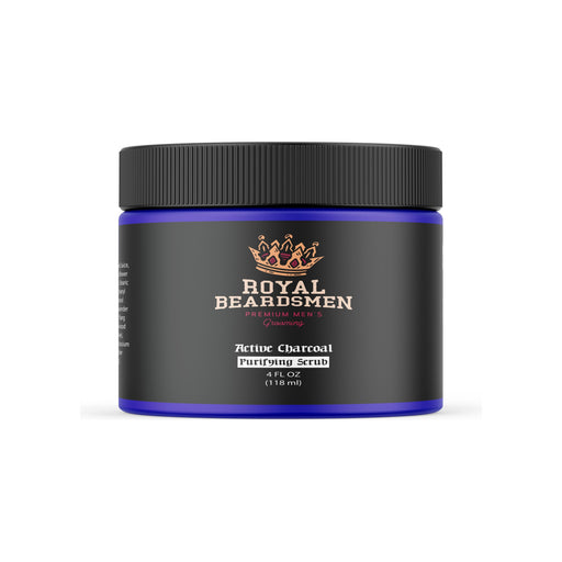Royal Beardsmen Active Charcoal Scrub Face Care Dark Slate Gray