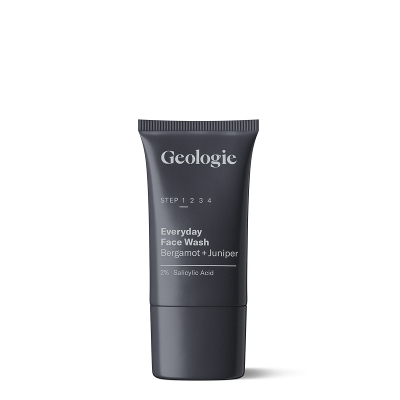 Geologie Salicylic Acid Face Wash Skin Care Black 20 ml / Bergamot + Juniper / 1-Pack