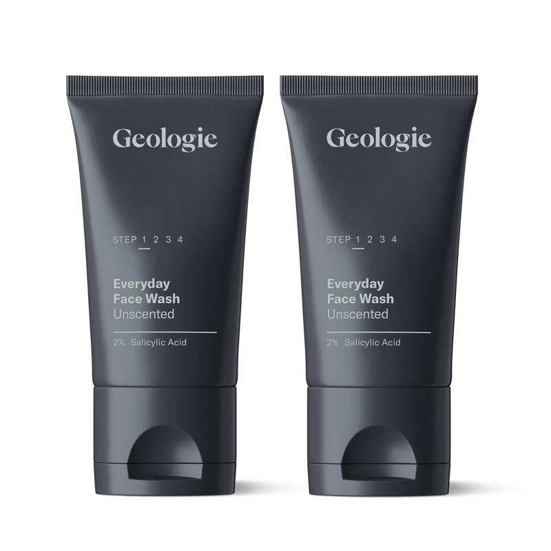 Geologie Salicylic Acid Face Wash Skin Care Black 60 ml / Unscented / 2-Pack