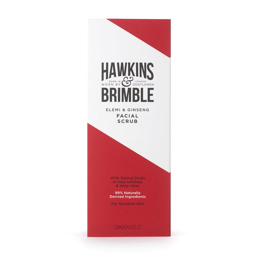 Hawkins & Brimble COM Facial Scrub 4.2 fl oz Shaving White Smoke