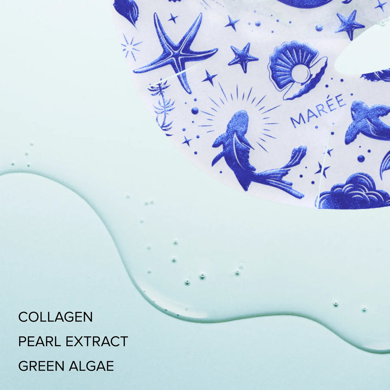 Maree Hydrating Collagen Face Mask Lavender 1 item - Complete your routine,2 items - Good choice,3 items - Best price