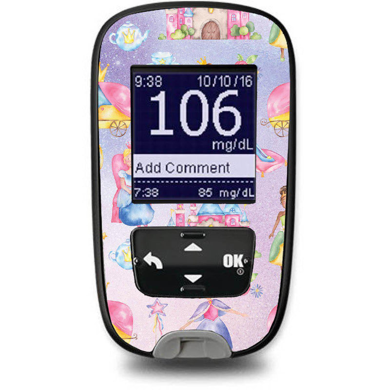 Peelz Fairytale Sticker for the Accu-Chek Guide Glucometer Peelz/Stickers White Smoke