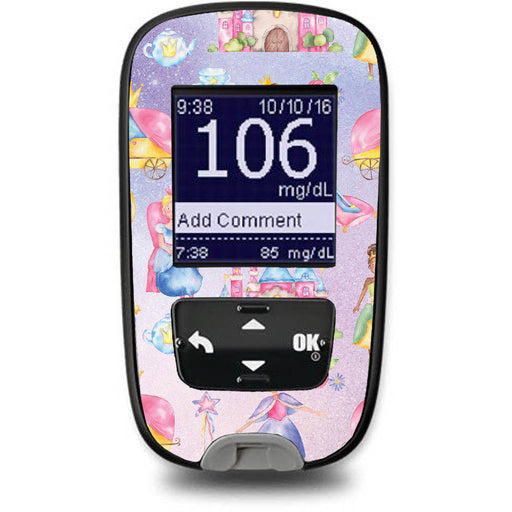 Peelz Fairytale Sticker for the Accu-Chek Guide Glucometer Peelz/Stickers White Smoke