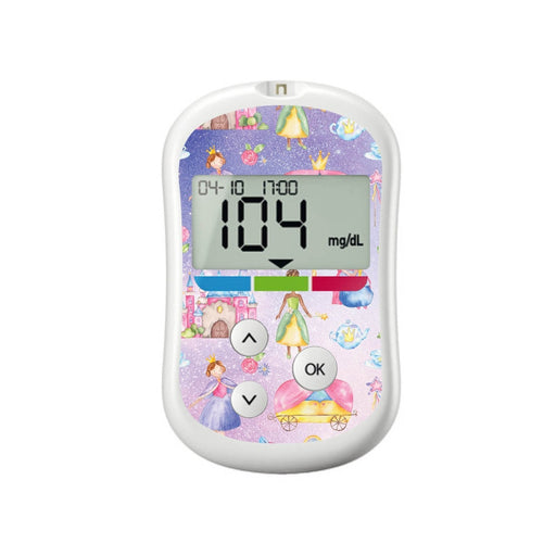 Peelz Fairytale for OneTouch Verio Flex Glucometer Peelz/Stickers White Smoke