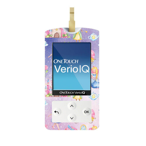 Peelz Fairytale for OneTouch Verio IQ Glucometer Peelz/Stickers White Smoke