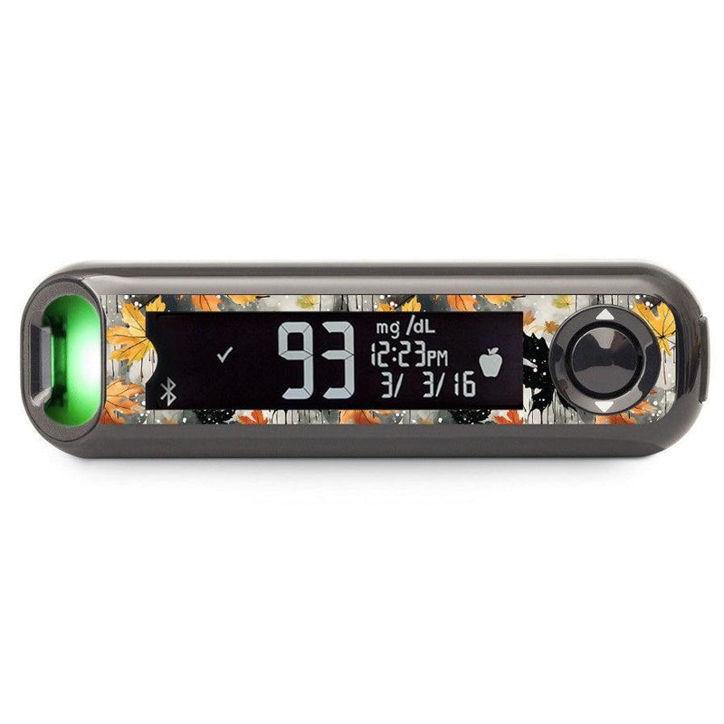 Peelz Fall Camo Bayer Contour© Next One Glucometer Peelz/Stickers Black