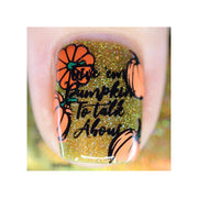 UberChic Beauty I Always Fall For Autumn Stamping Plate Tan