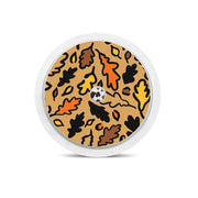 Peelz Falling Leaves Freestyle Libre 2 Peelz/Stickers White Smoke Sensor Only