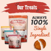 Farm To Pet Puppy Packs 'n Snacks Dog Treat Starter Pack | Single-Ingredient Training Treats Bundle Antique White Chicken 4oz + 1 Beef & 1 Turkey & 1 Fish Snack Pack,Turkey 4oz + 1 Beef & 1 Chicken & 1 Fish Snack Pack,Beef 4oz + 1 Chicken & 1 Turkey & 1 Fish Snack Pack,Fish 4oz + 1 Beef & 1 Turkey & 1 Chicken Snack Pack