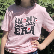 Farm To Pet "Dog Mom Era" T-shirt | Paw-fect Gift for Dog Moms T-Shirt Thistle Purple / S,Purple / M,Purple / L,Purple / XL,Purple / 2XL,Pink / S,Pink / M,Pink / L,Pink / XL,Pink / 2XL