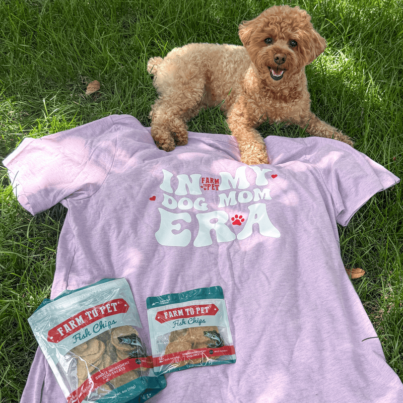 Farm To Pet "Dog Mom Era" T-shirt | Paw-fect Gift for Dog Moms T-Shirt Thistle Purple / S,Purple / M,Purple / L,Purple / XL,Purple / 2XL,Pink / S,Pink / M,Pink / L,Pink / XL,Pink / 2XL
