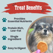 Farm To Pet Fish Chips Snack Pack Bundles | Dog Treats for Training & Travel Snack Pack Light Gray 6 Pack,12 Pack,24 Pack