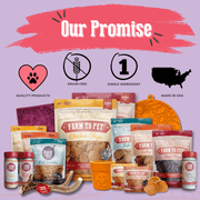 Farm To Pet Puppy Love Dog Treat Duo | Poultry Chip Variety Pack Chip Thistle Chicken & Turkey Duo,Chicken & Turkey Value 4-Pack