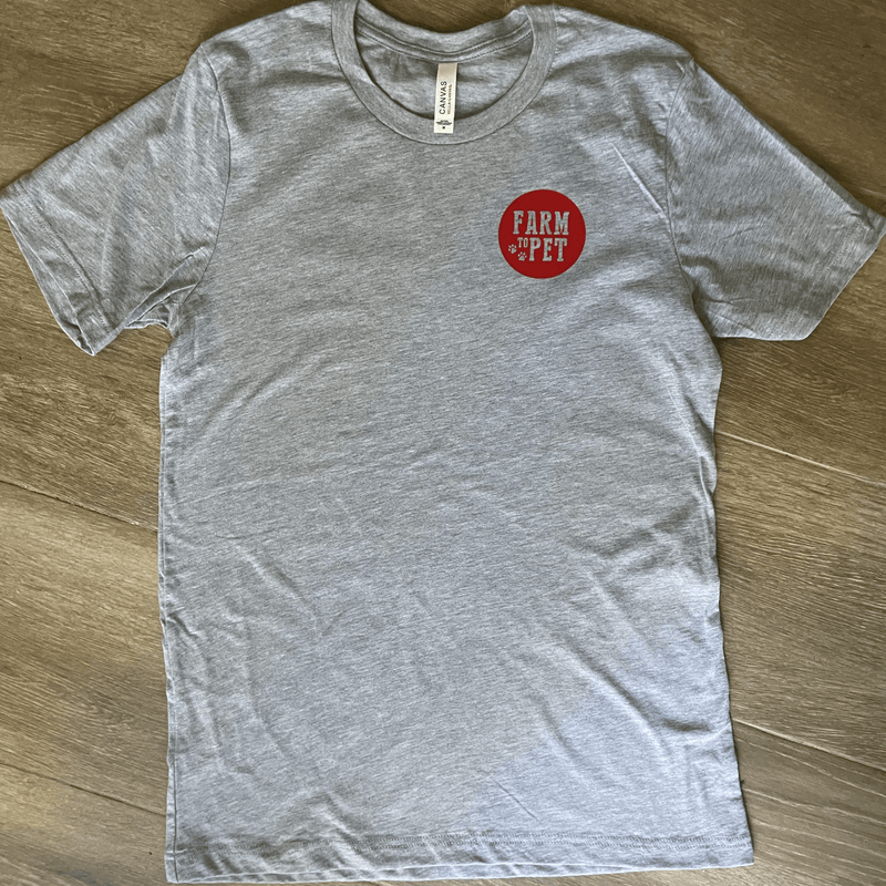 Farm To Pet Farm to Pet Logo T-Shirt T-Shirt Dark Gray Gray / S,Gray / M,Gray / L,Gray / XL,Gray / 2XL