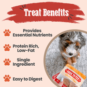 Farm To Pet Puppy Packs 'n Snacks Dog Treat Starter Pack | Single-Ingredient Training Treats Bundle Antique White Chicken 4oz + 1 Beef & 1 Turkey & 1 Fish Snack Pack,Turkey 4oz + 1 Beef & 1 Chicken & 1 Fish Snack Pack,Beef 4oz + 1 Chicken & 1 Turkey & 1 Fish Snack Pack,Fish 4oz + 1 Beef & 1 Turkey & 1 Chicken Snack Pack
