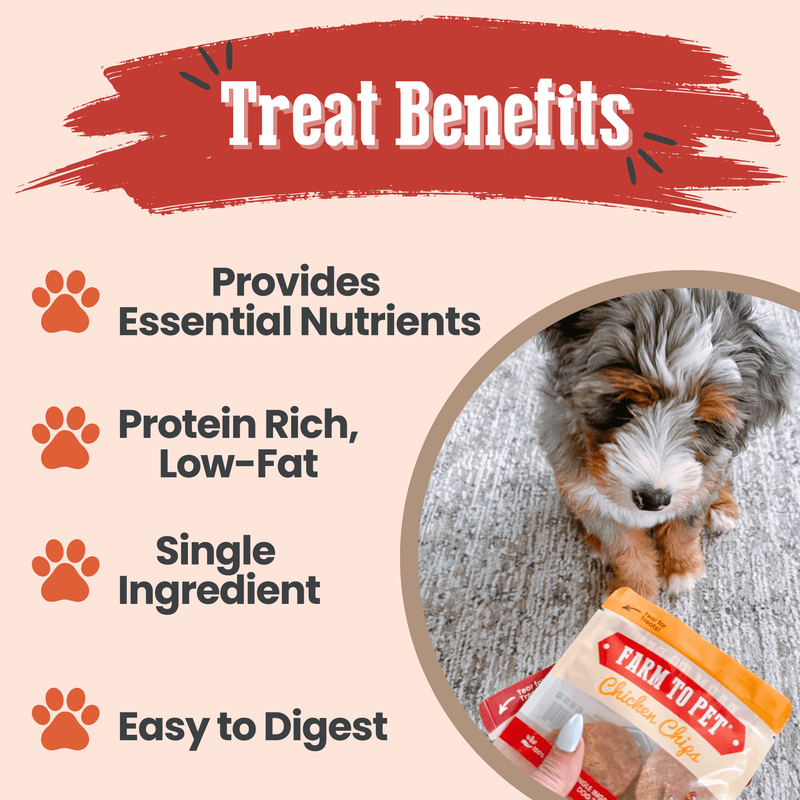 Farm To Pet Puppy Packs 'n Snacks Dog Treat Starter Pack | Single-Ingredient Training Treats Bundle Antique White Chicken 4oz + 1 Beef & 1 Turkey & 1 Fish Snack Pack,Turkey 4oz + 1 Beef & 1 Chicken & 1 Fish Snack Pack,Beef 4oz + 1 Chicken & 1 Turkey & 1 Fish Snack Pack,Fish 4oz + 1 Beef & 1 Turkey & 1 Chicken Snack Pack