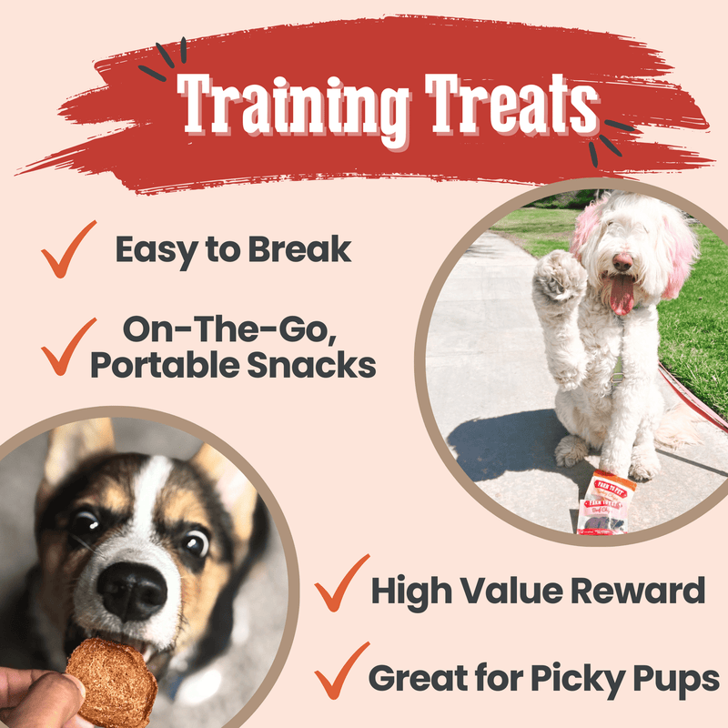 Farm To Pet Puppy Packs 'n Snacks Dog Treat Starter Pack | Single-Ingredient Training Treats Bundle Antique White Chicken 4oz + 1 Beef & 1 Turkey & 1 Fish Snack Pack,Turkey 4oz + 1 Beef & 1 Chicken & 1 Fish Snack Pack,Beef 4oz + 1 Chicken & 1 Turkey & 1 Fish Snack Pack,Fish 4oz + 1 Beef & 1 Turkey & 1 Chicken Snack Pack