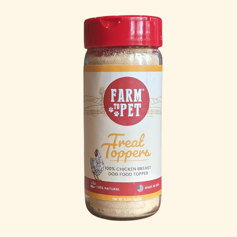 Farm To Pet Treat Topper Chicken Dog Food Topper | Healthy Meal Supplement for Dogs Topper Lavender
