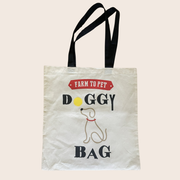 Farm To Pet Farm To Pet Tote Bag | Paw-some Gift for Animal Lovers Tote Misty Rose Doggy Bag