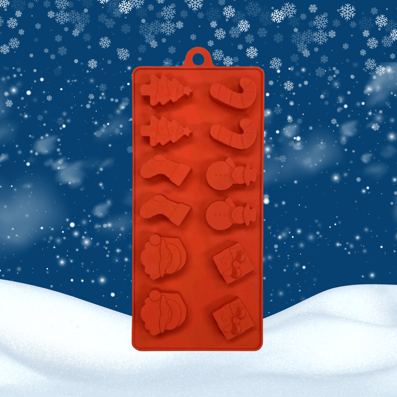Farm To Pet Pet Treat Molds Mold Midnight Blue Red Holiday