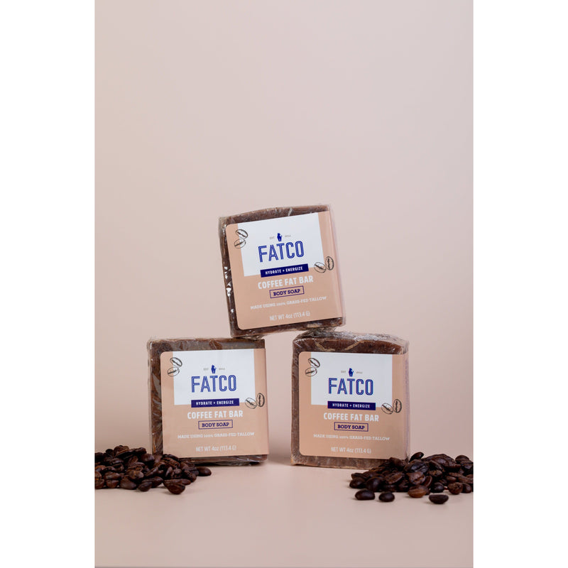FATCO Skincare Products Coffee Fat Bar, 4 Oz Gray