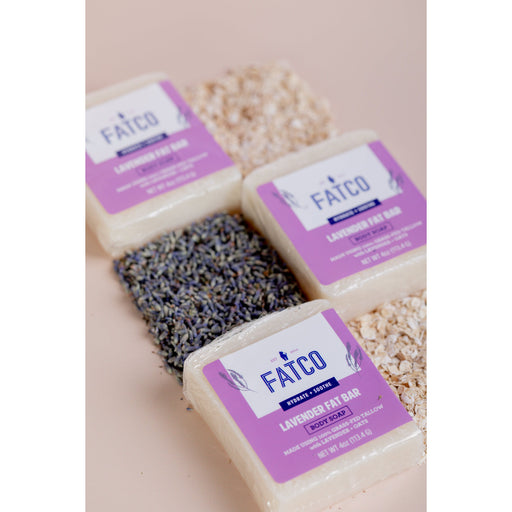 FATCO Skincare Products Lavender Fat Bar, 4 Oz Gray