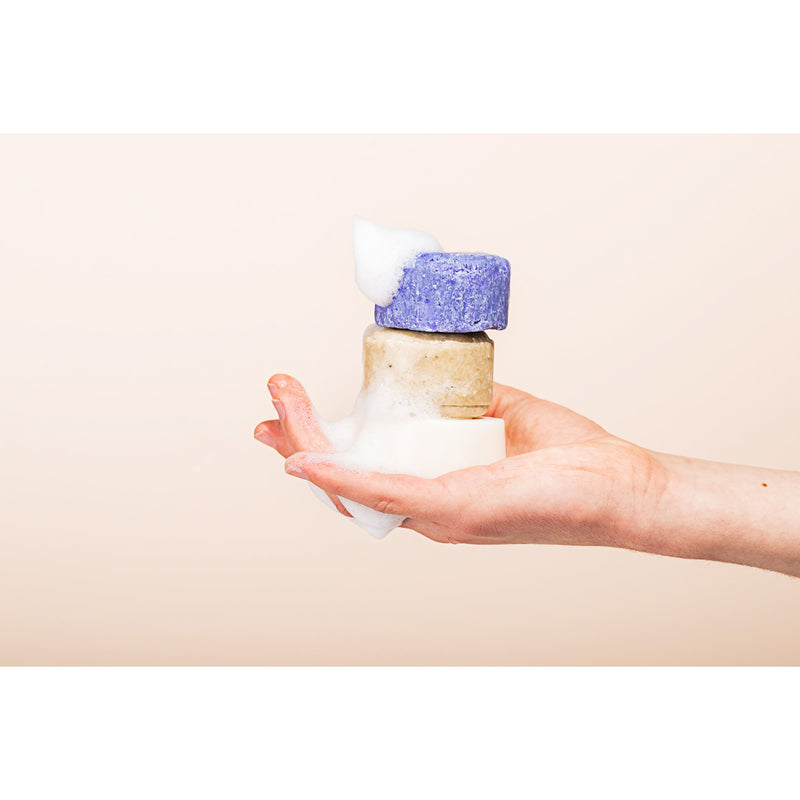 FATCO Skincare Products Purple Shampoo Bar Shampoo & Conditioner Antique White
