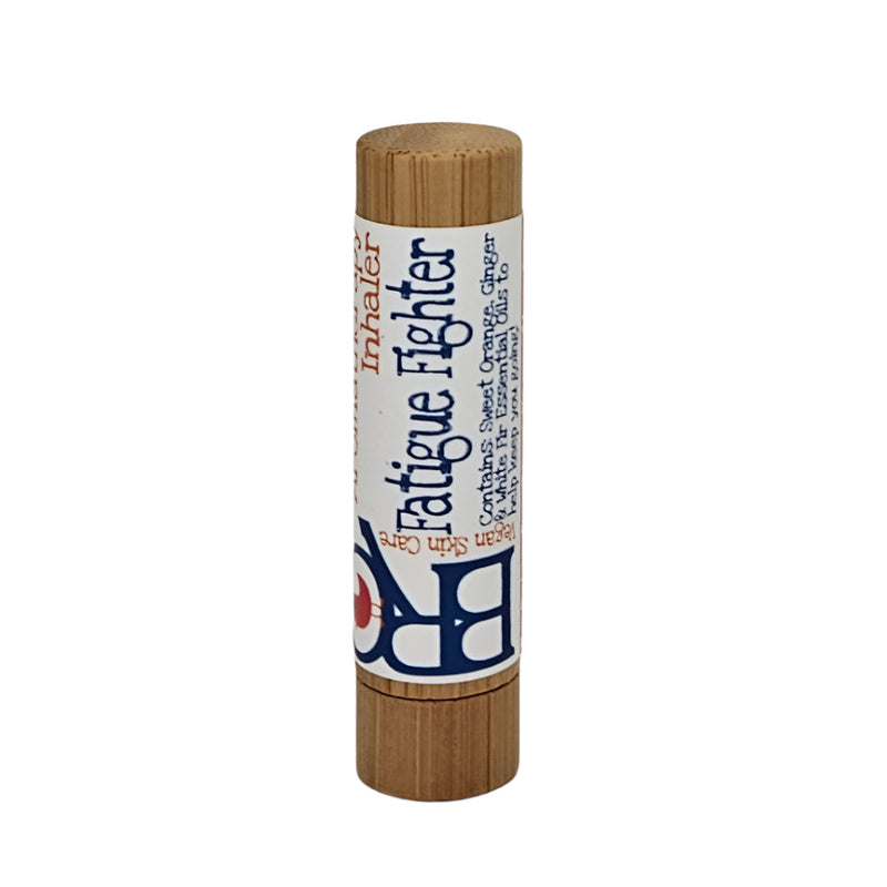 By Robin Creations Zero Waste Refillable Bamboo Aromatherapy Inhaler Aromatherapy Dark Olive Green Fatigue Fighter