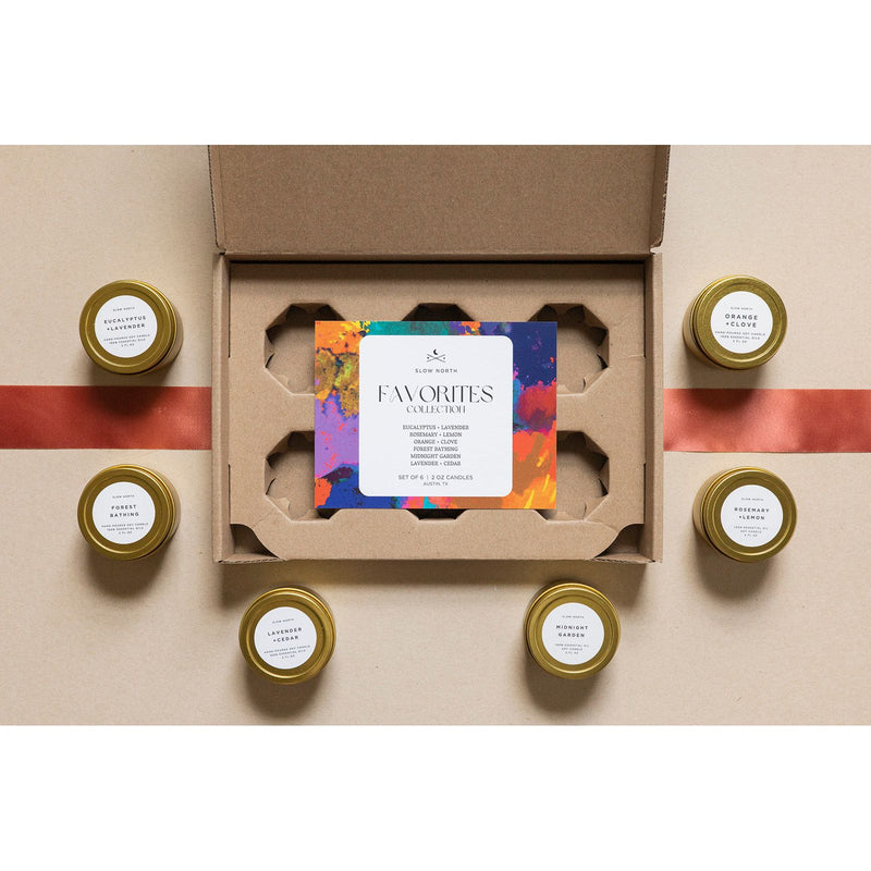 Slow North Favorites Collection - 6 Pack Collection Box Gray