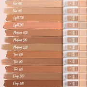 Profusion Cosmetics Feel Good Skin Long Wear Skin Perfector Face Rosy Brown Fair 100,Fair 110,Light 200,Light 210,Medium 300,Medium 310,Medium 320,Tan 400,Tan 410,Tan 420,Deep 500,Deep 510
