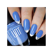 UberChic Beauty Feeling French Stamping Plate Steel Blue
