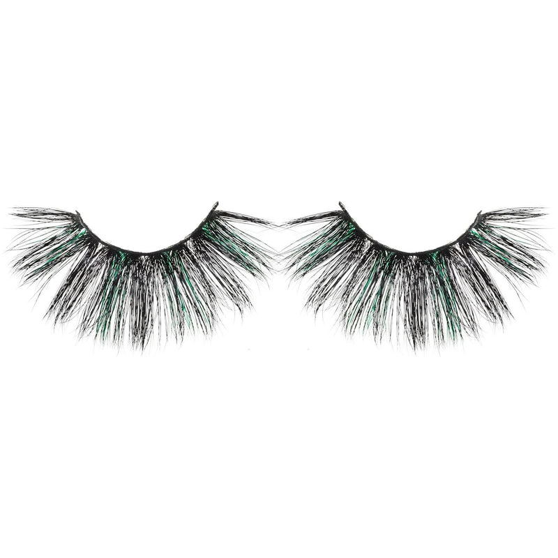 Lurella Cosmetics 3D Mink Eyelashes- Festival AF False Eyelash Dark Slate Gray