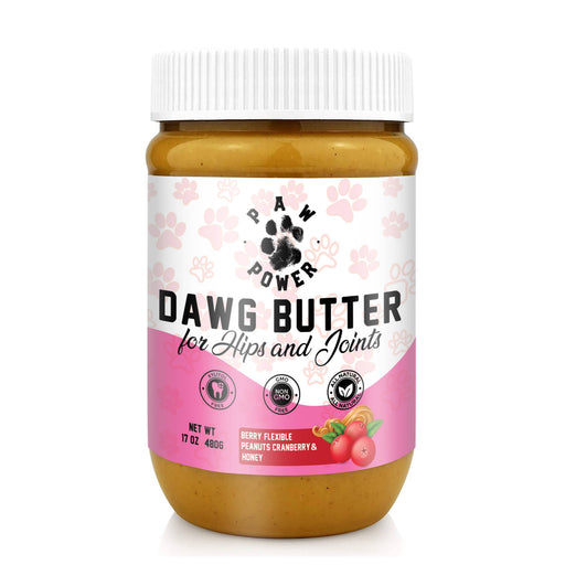 Paw Power Nutrition Dawg Butter Berry Flexible for Hips & Joints White Smoke