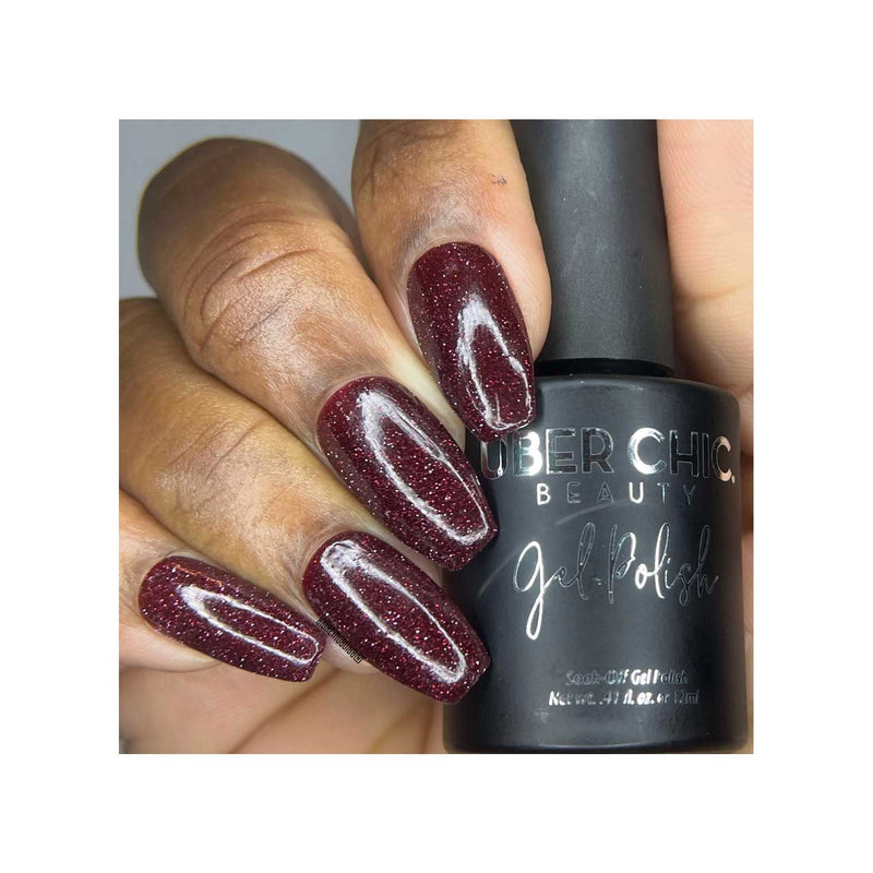 UberChic Beauty I'll Be Fireside - Gel Polish Gel Polish Dark Slate Gray