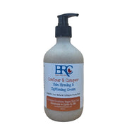 By Robin Creations Contour & Conquer Natural Skin Firming & Tightening Body Cream Lotion & Moisturizer White Smoke 16oz Biodegradable Wheat Straw Bottle