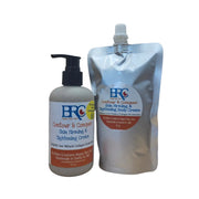 By Robin Creations Contour & Conquer Natural Skin Firming & Tightening Body Cream Lotion & Moisturizer White Smoke 8oz Biodegradable Wheat Straw Bottle,16oz Biodegradable Wheat Straw Bottle,9oz Aluminum Refill Pouch,18oz Aluminum Refill Pouch