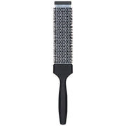 Creative Pro Hair Tools Flat Thermal Hair Brush | Made in Italy | The Wollow Hair Brush White Smoke large
