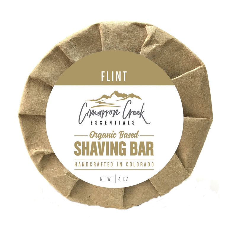 Cimarron Creek Essentials Flint Organic Shaving Bar Soap 3.2oz Shaving & Grooming Rosy Brown Single Bar,2 Bars,3 Bars