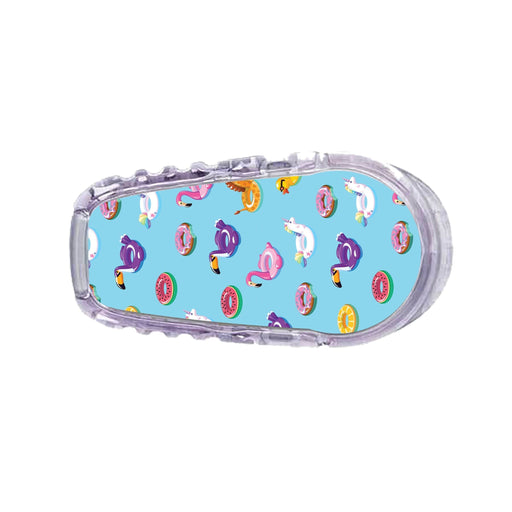 Peelz Floaties Sticker Designed for the DEXCOM Transmitter Peelz/Stickers White Smoke G6