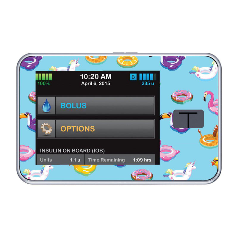 Peelz Floaties Sticker for Tandem t:slim Peelz/Stickers Black
