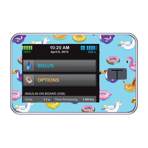 Peelz Floaties Sticker for Tandem t:slim Peelz/Stickers Black