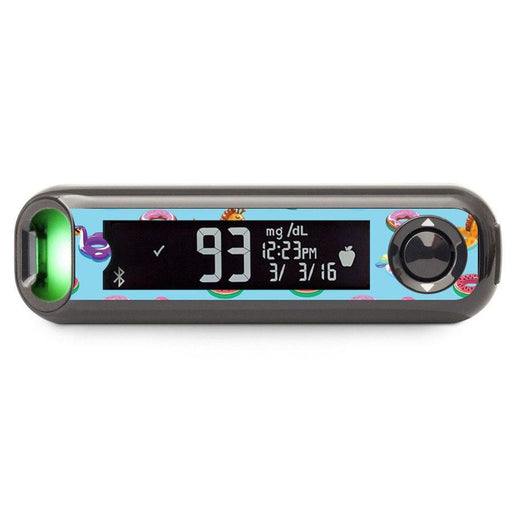 Peelz Floaties for Bayer Contour© Next One Glucometer Peelz/Stickers Dark Slate Gray