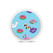 Peelz Floaties for Freestyle Libre 2 Peelz/Stickers White Smoke Sensor Only