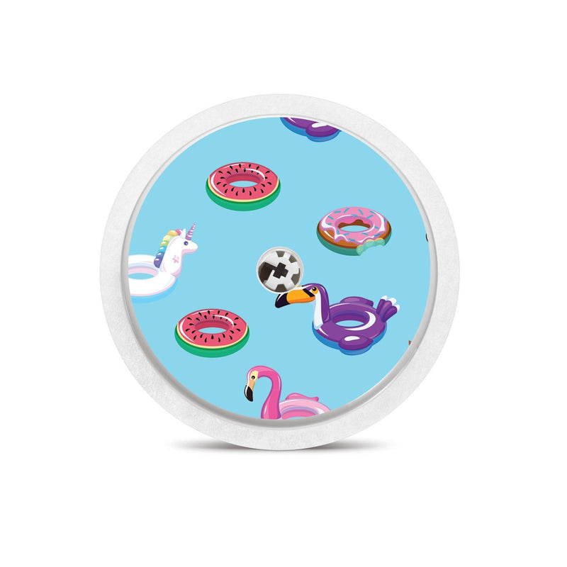 Peelz Floaties for Freestyle Libre 2 Peelz/Stickers White Smoke Sensor Only