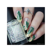 UberChic Beauty Flora & Fauna Stamping Plate Dark Gray