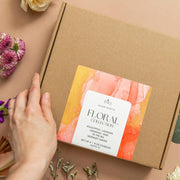 Slow North Floral Collection - 4 Pack Collection Box Rosy Brown