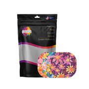 Peelz Floral Variety Overpatch Tape - Pump Peelz Patch Medical Tape White Smoke 12-Pack (Set of 12 Patches),4-Pack (Set of 4 Patches)