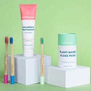 Wellnesse Floss Picks Oral Care Gray